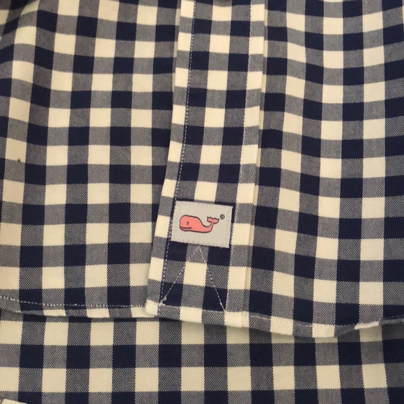 Vineyard Vines Checkered Murray Shirt Large - Picture 2 of 4